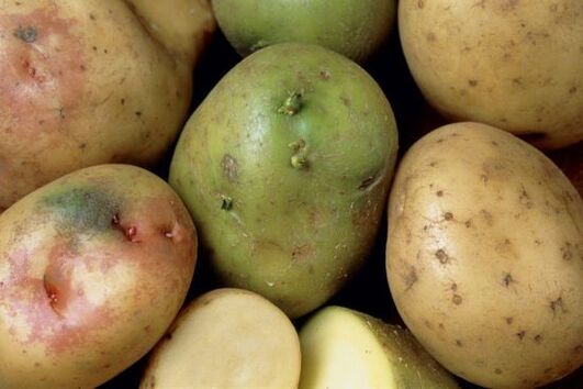 zielone ziemniaki na ból stawów palców