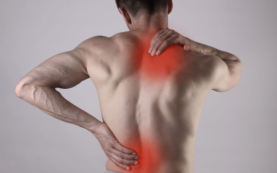 Ból pleców jest oznaką chorób układu mięśniowo-szkieletowego